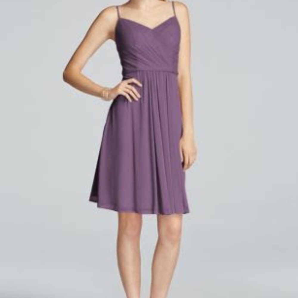 Lavender spaghetti strap dress